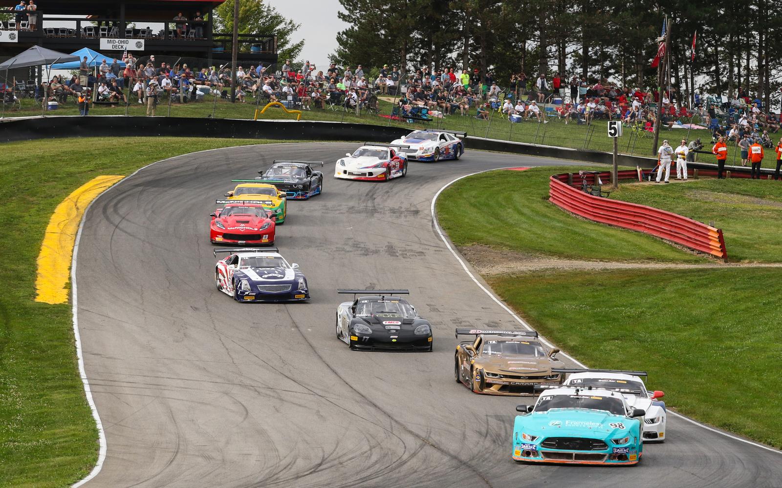 Trans Am at Mid-Ohio: Francis, Jr., Boden, and Funk take victory in Saturday’s First Energy Mid-Ohio 100